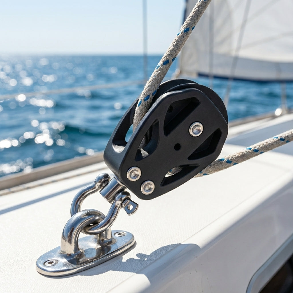 Marine Pulley Blocks | Sailboat Rope Hardware | RiaYer