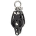 35mm single marine pulley block for sailboat rigging and rope systems