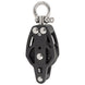 35mm single marine pulley block for sailboat rigging and rope systems