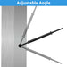 Blade toggle turnbuckle adjusting to steep angle for stair cable railing