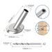 Dimensions and specifications for 30 and 45 degree angled protective sleeves.
