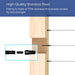 Black invisible swage cable railing kit including cobalt drill bit and custom wrench