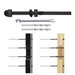 Black 4 inch threaded stud cable tensioner kit with drill bits and custom wrench