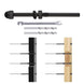 Black 4 inch threaded stud cable tensioner kit with drill bits and custom wrench