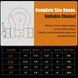Size chart and dimensions for the silver bolt type bow shackle
