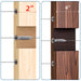 Invisible swage tensioner suitable for both 2 inch and 4 inch wood post cable railing systems.