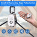 Product feature graphic showing a compact heavy-duty rope hoist pulley held in hand, highlighting its high load capacity for garage lifting.