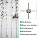 Drill-free sleek and modern cable trellis system built with RiaYer cross clamps.