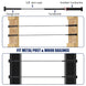 Black invisible cable tensioner Using hydraulic crimper tool to swage 1/8 inch wire rope into black invisible terminal