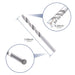 Detail of included drill bit for installing cable railing protective sleeves