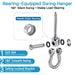 Internal structure of RiaYer swing hanger showing the needle roller bearing for silent 180 degree smooth swinging.
