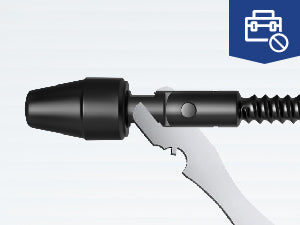 No-crimper swageless cable railing fitting installed with standard wrenches for DIY deck railing
