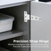 Precision machined knuckle joints of the marine strap hinge for smooth operation