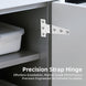 Precision machined knuckle joints of the marine strap hinge for smooth operation