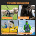 Versatile applications for RiaYer snap shackle including pet leashes, marine rigging, and gear carrying.