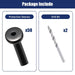 	Package includes angled protective sleeves and matching drill bits for wood posts.