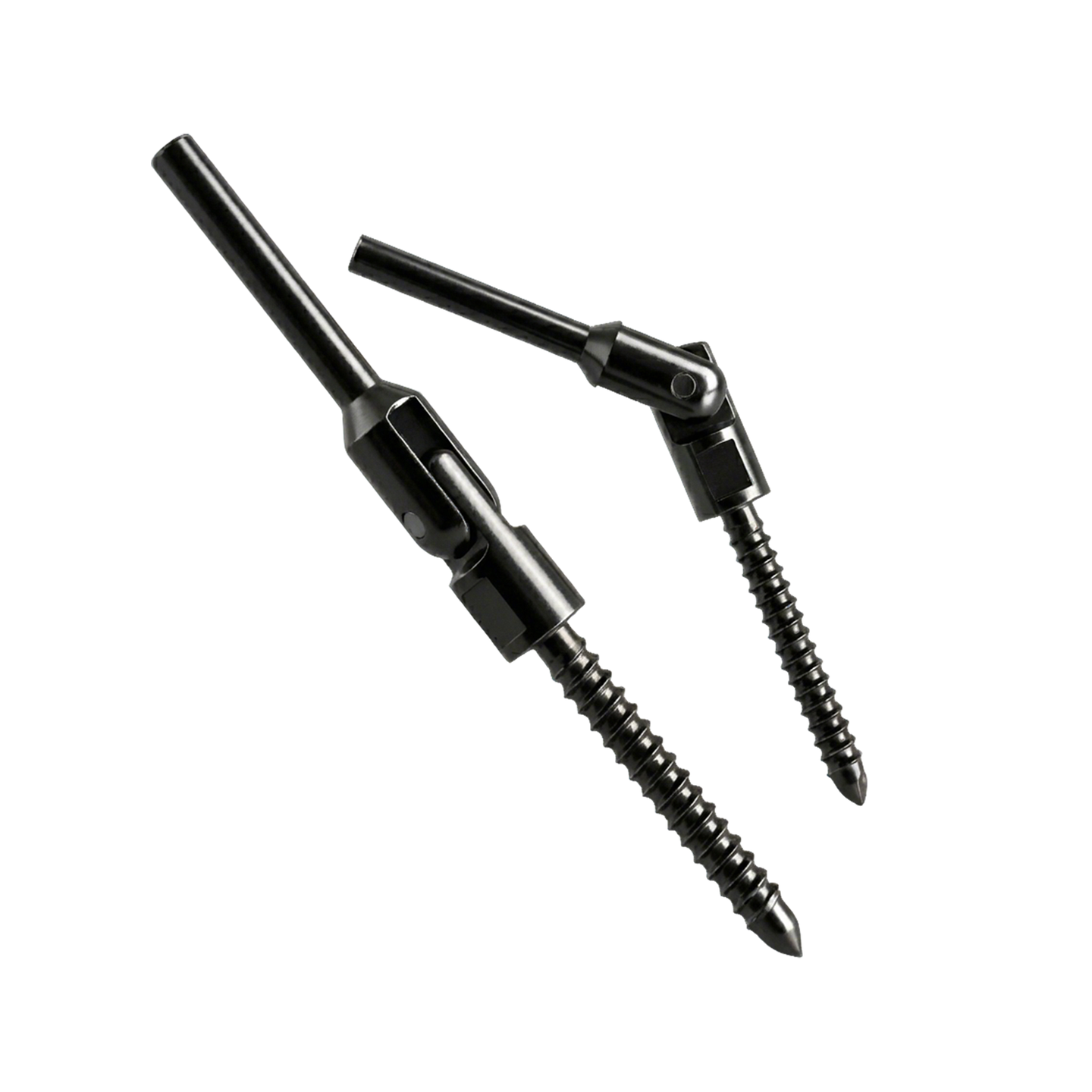RiaYer black titanium PVD invisible adjustable cable railing kit for 1/8 inch wire rope.