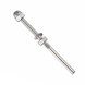 RiaYer black titanium PVD threaded stud tensioner kit with acorn cap nut for 1/8 inch cable railing.