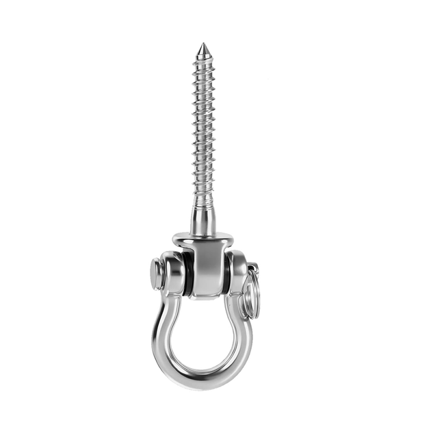 RiaYer heavy duty silent swing hanger with single screw mount for wood beams.