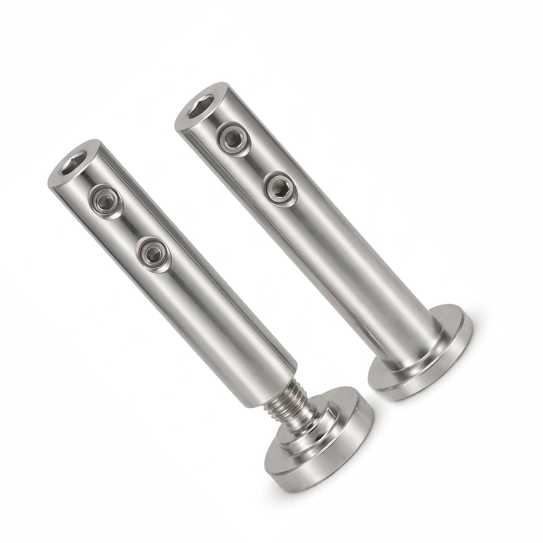 RiaYer 1/8 inch swageless cable railing kit showing invisible tensioners and hardware components