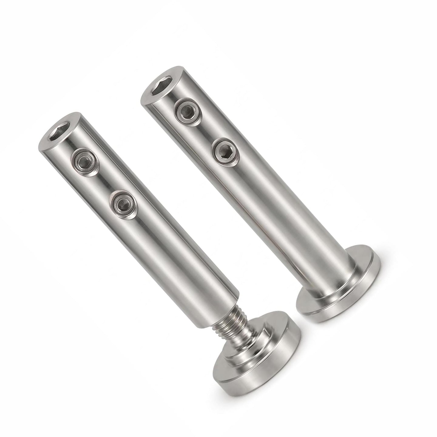 RiaYer 1/8 inch swageless cable railing kit showing invisible tensioners and hardware components