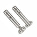RiaYer 1/8 inch swageless cable railing kit showing invisible tensioners and hardware components