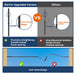 Comparison showing RiaYer upgraded precision straight lag screw versus crooked standard screws.