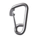 Durable and rust-proof marine hardware stainless steel snap hook link, designed for quick and reliable rope or chain connections on sailboats.