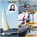 RiaYer stainless steel anchor shackle used for yacht marine rigging and boat towing.