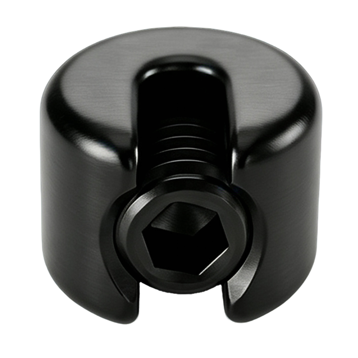 RiaYer Black 316 Stainless Steel Wire Rope Stopper for 4mm (5/32") Cable