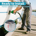 RiaYer premium 316 stainless steel boat fuel tank fill hardware