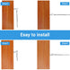 Easy installation steps for mounting the RiaYer toggle turnbuckle on wood stair posts.