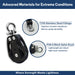 Advanced materials: T316 stainless steel fittings and PA66 nylon body on RiaYer block.