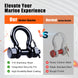 Comparison showing why T316 stainless steel shackles are superior to standard carbon steel hardware.