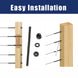 	Step by step installation guide for through post threaded stud tensioner