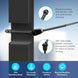 Four step installation process for RiaYer adjustable swage turnbuckle cable railing kit.
