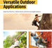 Versatile outdoor applications for RiaYer snap hooks including climbing and swing sets.